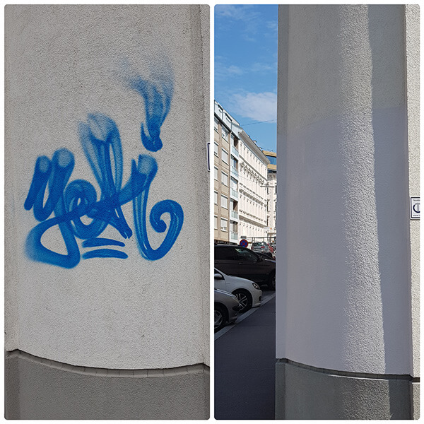 Graffitientfernung