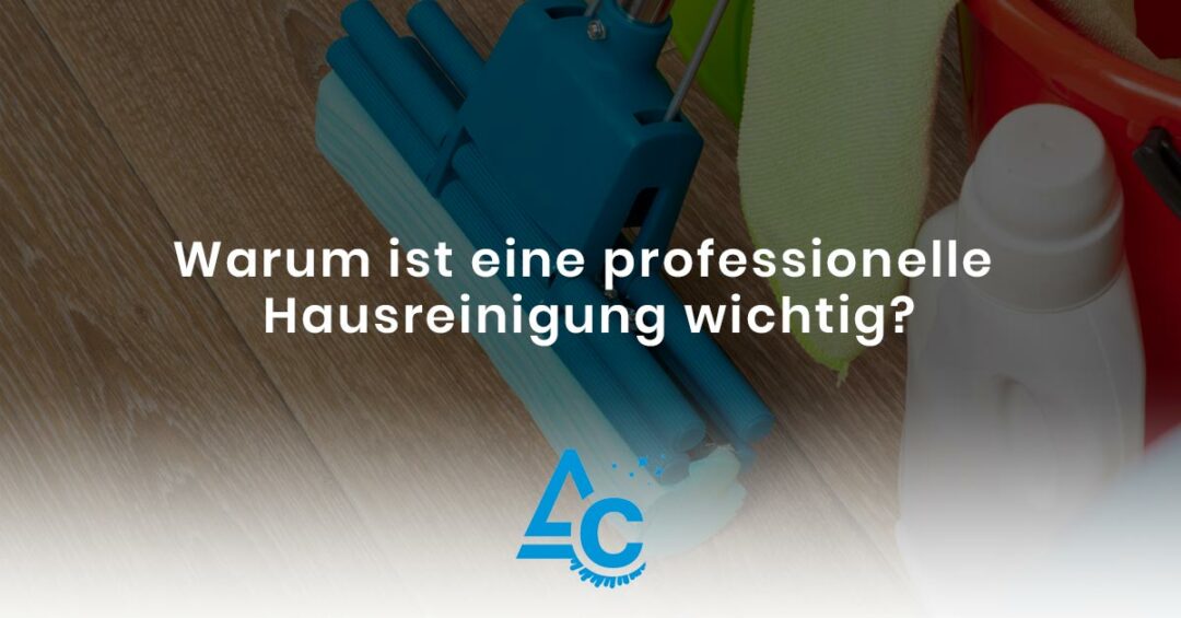 Warum ist eine professionelle Hausreinigung wichtig?